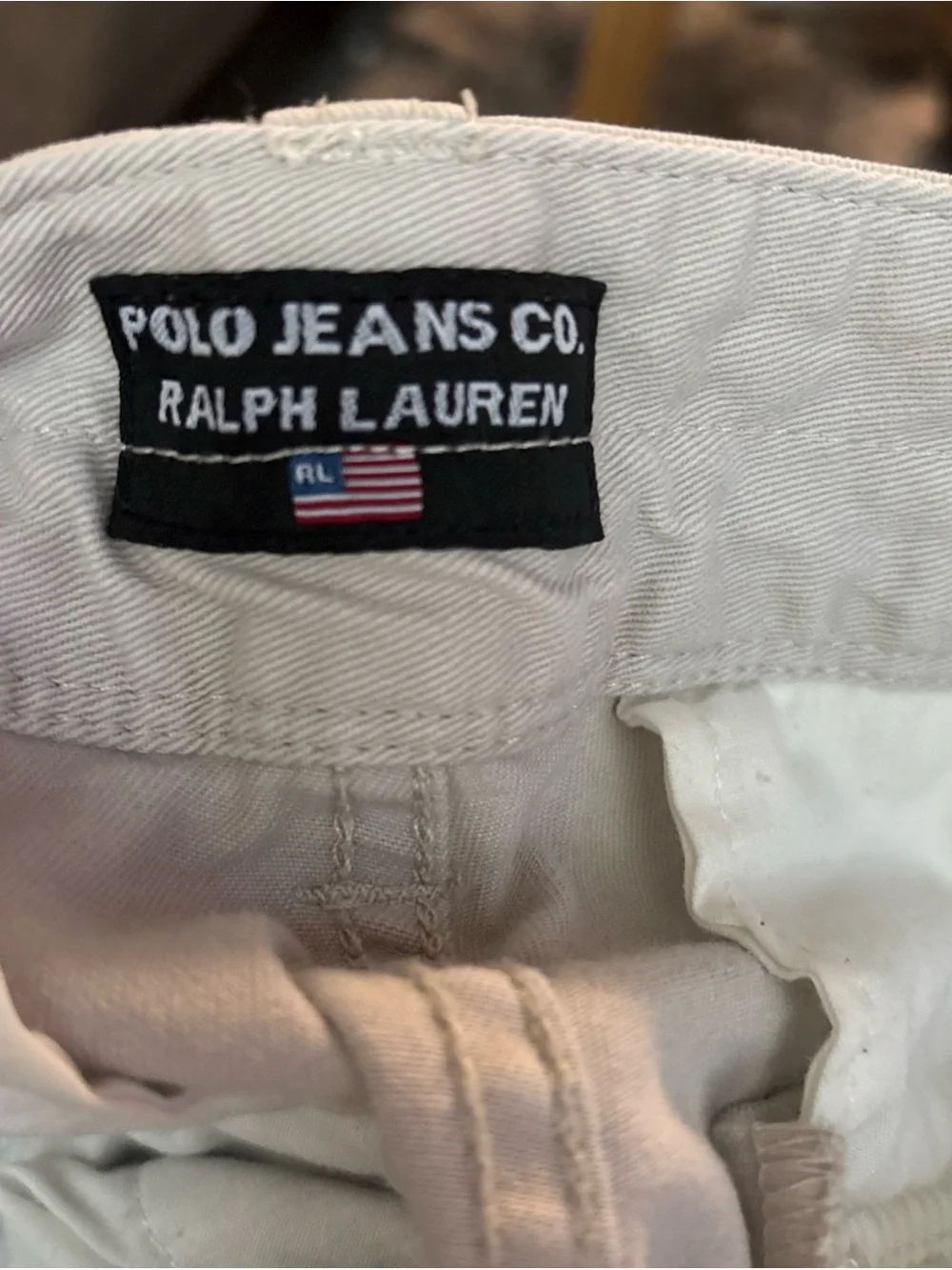 VIntage Polo Jeans Co Ralph Lauren Cargo Pants 34x30 Men’s Military Utility